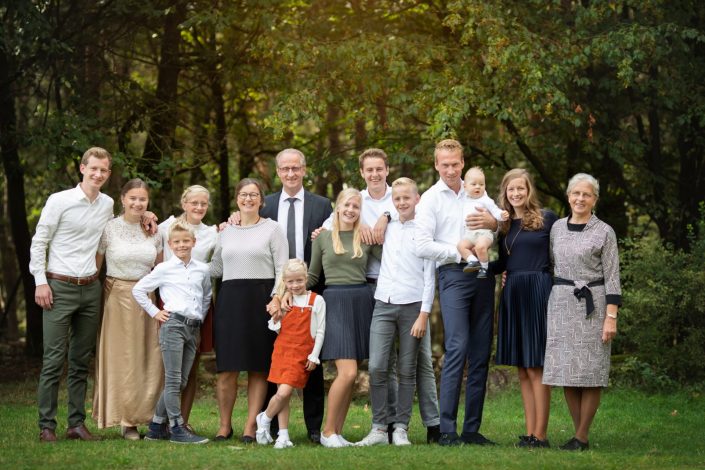 Familie fotoshoot Veluwe