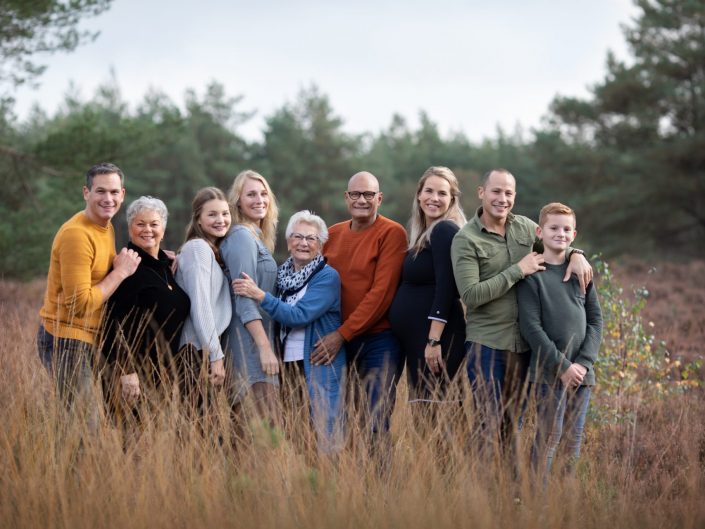 Familie fotoshoot Bos & Heide