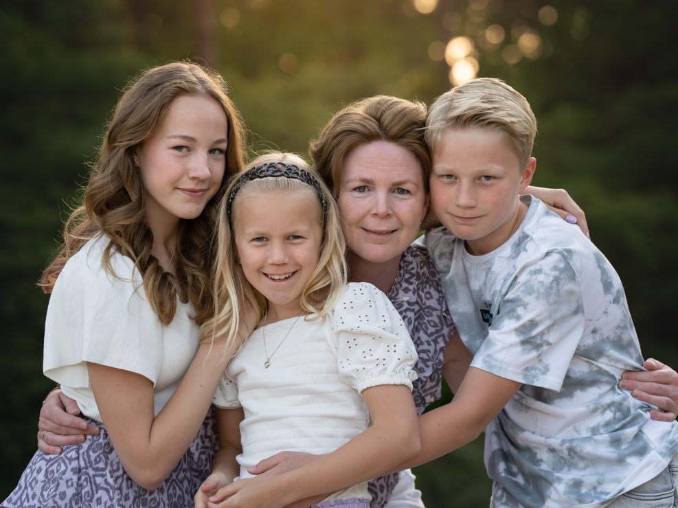 familie fotoshoot Veluwe